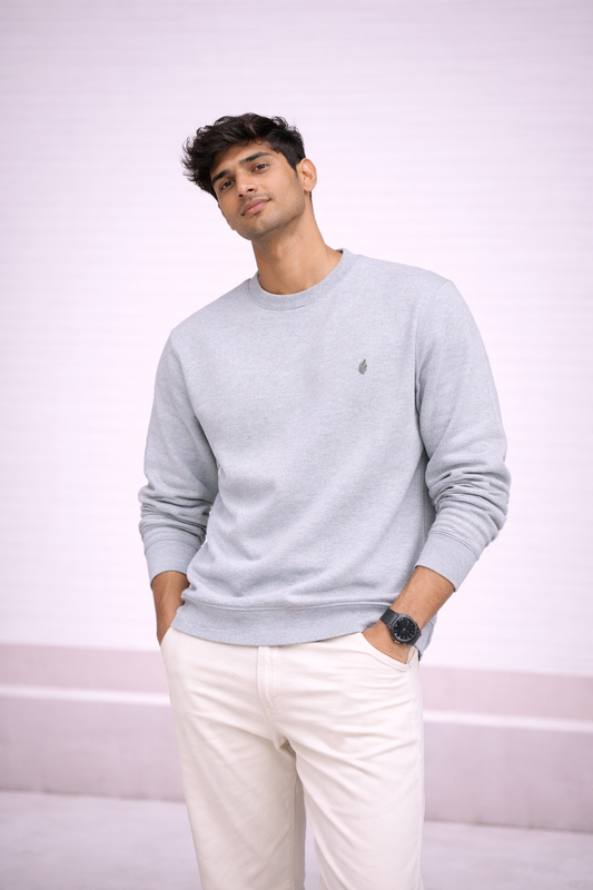 Sweatshirt Grey Melange
