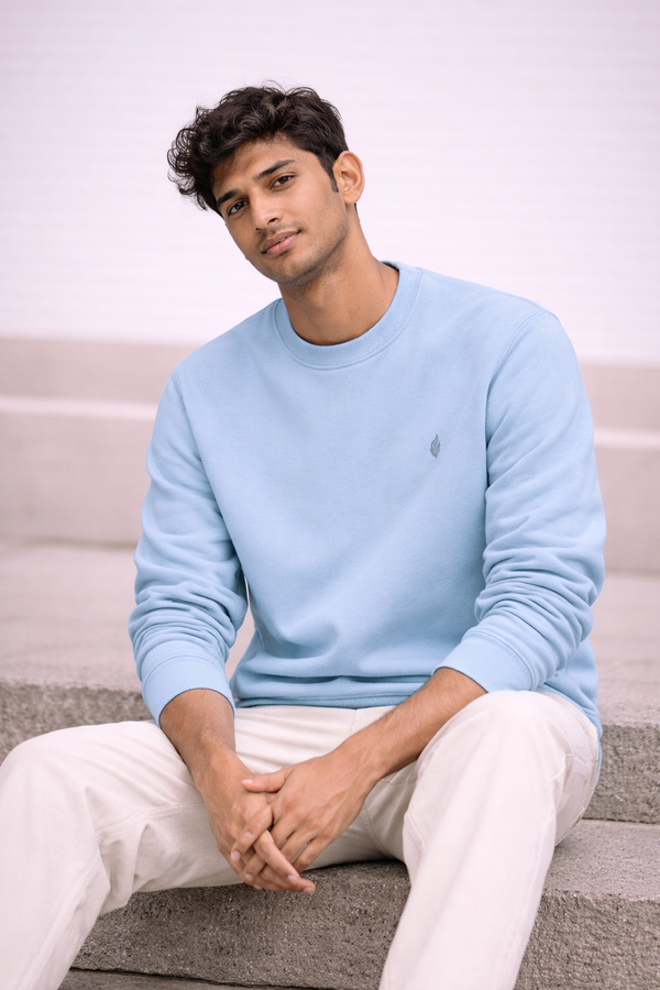 Sweatshirt Baby Blue